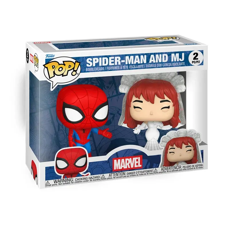 Pop! Vinyl/Marvel Couples - Spider Man & Mj [Toy] 1