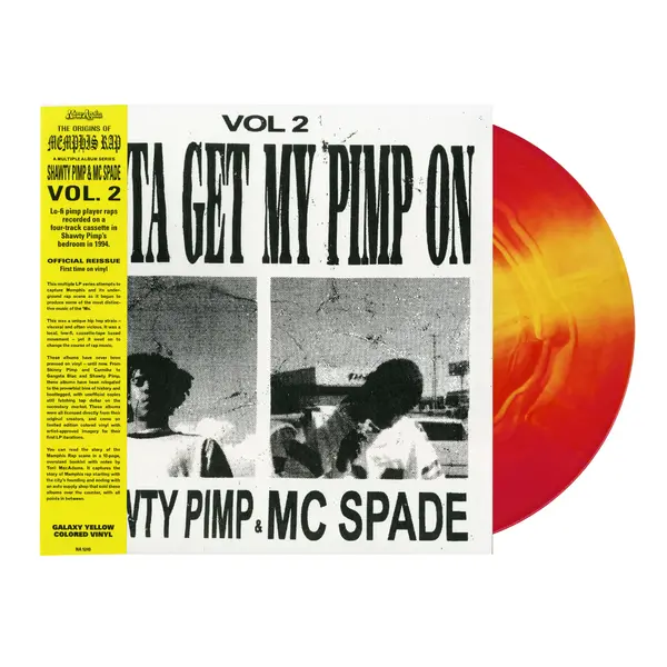 Shawty Pimp & Mc Spade/Gotta Get My Pimp On (Origins Of Memphis Rap Series, Galaxy Yellow Vinyl) [Lp] 1