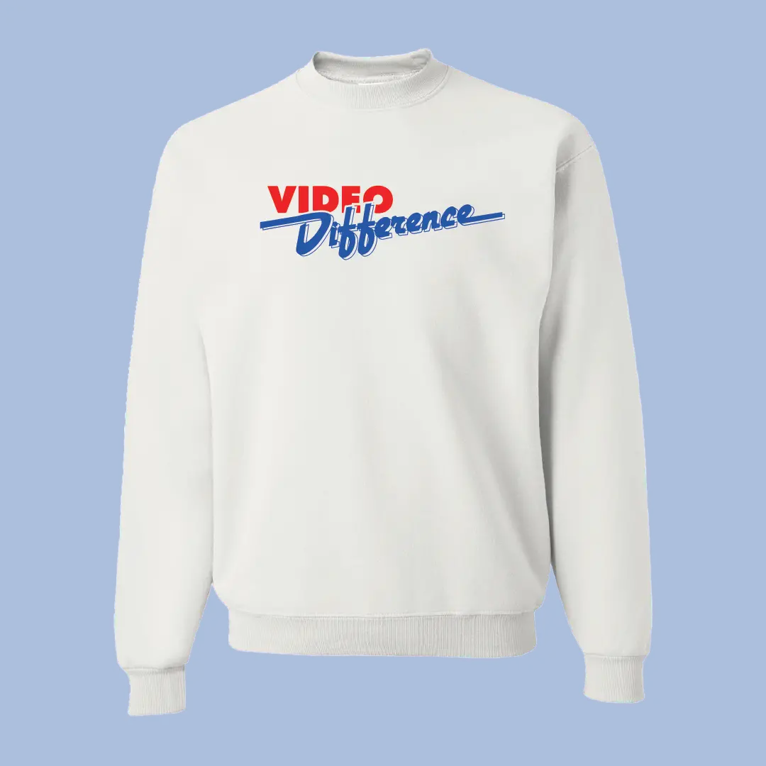 Limited Edition Video Difference Crewneck Sweatshirt 1