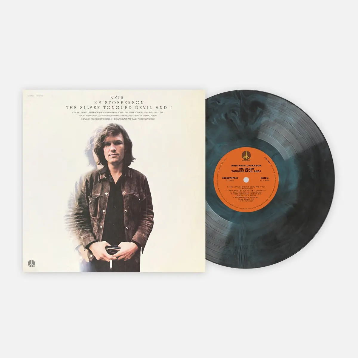 Kristofferson, Kris/The Silver Tongued Devil And I (Vmp Black And Blue Galaxy Vinyl) [Lp] 1