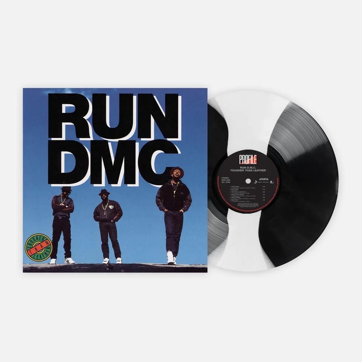 Run-D.M.C./Tougher Than Leather (Vmp Black & White Stripe Vinyl) [Lp] 1