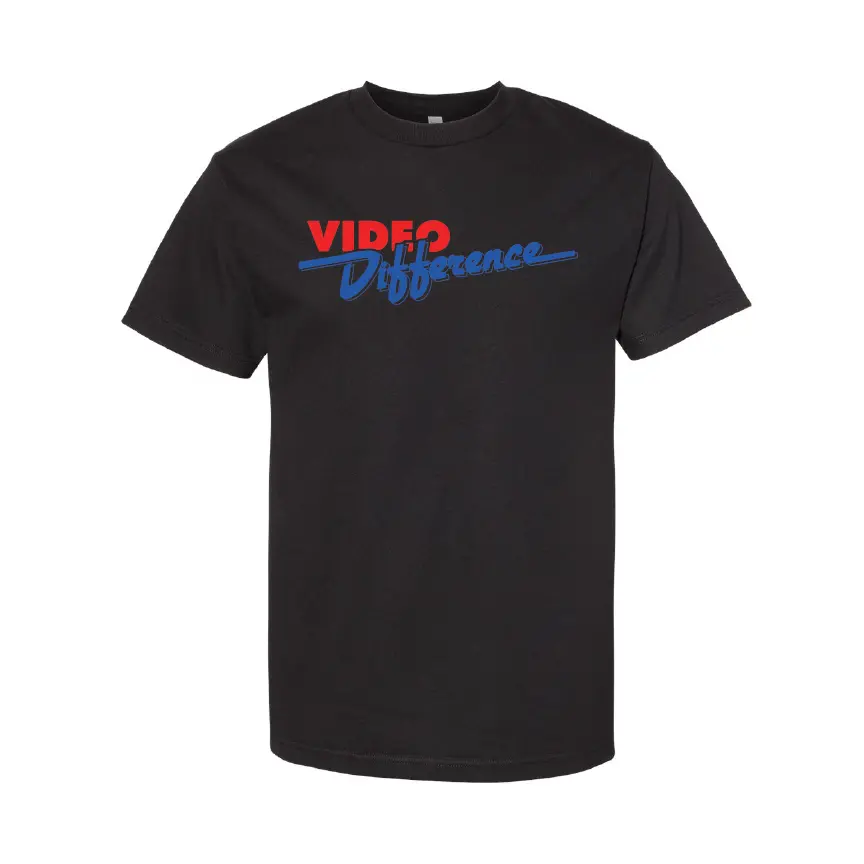 Limited Edition Video Difference T-Shirt - Black 1
