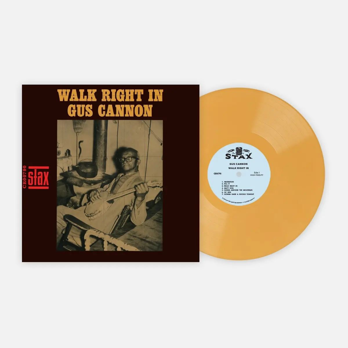 Cannon, Gus/Walk Right In (Vmp Yellow Vinyl) [Lp] 1